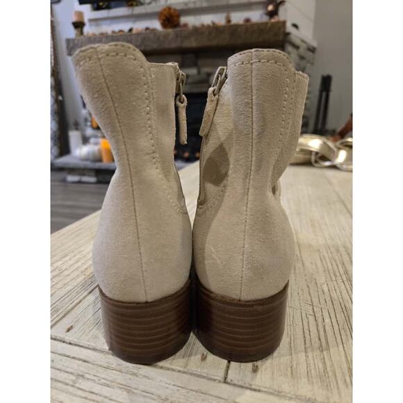 Cole Haan Women's Naia Ankle Booties Beige Size 7.5 Pointed Toe - Picture 4 of 9